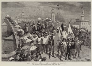 Royal Fetes ve Florencii, Itálie